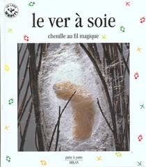 Le ver a soie chenille au fil magique