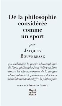 De la philosophie considerée comme un sport