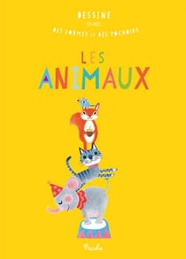 Dessine avec des formes et des pochoirs - les animaux