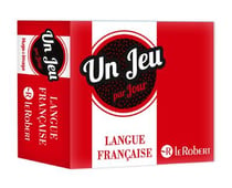 Un jeu par jour langue française (édition 2020)