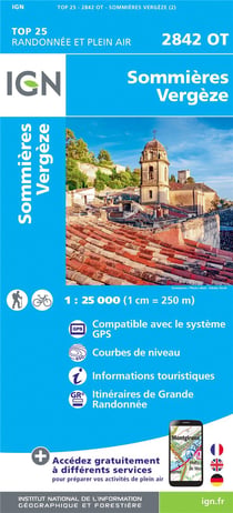2842OT - Sommières, Vergèze (2e édition)