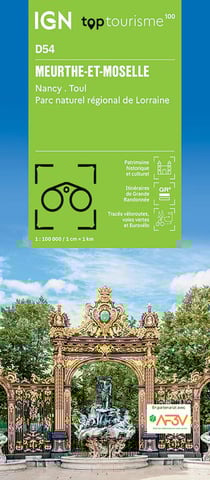 TOP100D54 : Meurthe-et-Moselle - Nancy - Toul - Parc régional de Lorraine