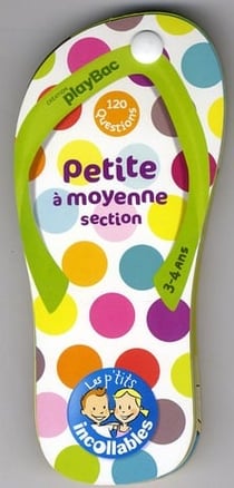 Les p'tits incollables - tongs - petite à moyenne section