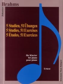 Brahms - 5 études et 51 exercices