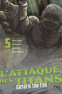 L'attaque des titans - before the fall - édition colossale Tome 5