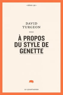 À propos du style de genette