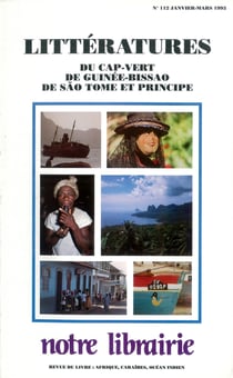 Littératures du cap-vert, de guinée bissao, de são tomé et principe