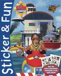 Sam le pompier sticker and fun - 2 en 1