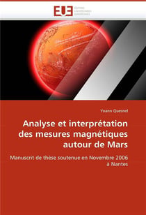 Analyse et interpretation des mesures magnetiques autour de mars