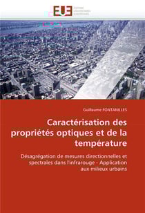 Caracterisation des proprietes optiques et de la temperature