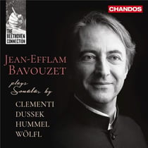 Plays sonatas by Clementi Dussek