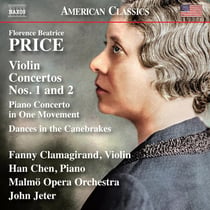 Violin Concertos Nos. 1 & 2, Piano Concerto in One Movement, & Dances in the Canebrakes