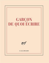 Garçon de quoi écrire