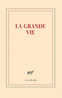 Grand carnet "La grande vie" (papeterie)