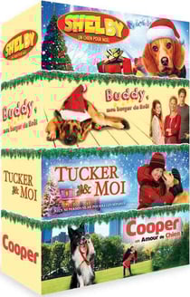 Chien n° 3 - Coffret 4 films : Tucker & moi + Shelby + Buddy, mon berger de Noël + Cooper, un amour de chien !