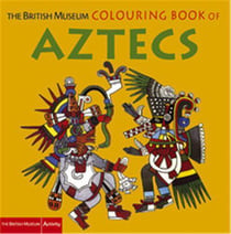 Aztecs colouring book