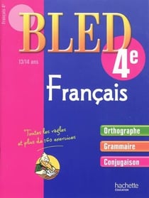 Cahiers bled - français - 4ème
