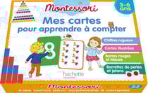 Montessori mes cartes pour apprendre à compter