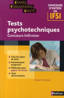 Concours d'entrée en IFSI - tests psychotechnique - concours infirmiers