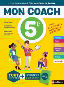 Mon coach : toutes les matières - 5e (édition 2020)