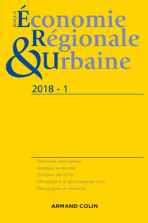 Revue d'économie régionale et urbaine n° 1/2018 Varia
