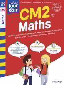 Cahier du jour / cahier du soir : Maths : CM2 - Conçu et recommandé par les enseignants