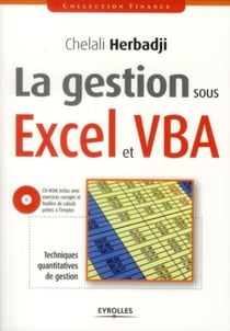 La gestion sous Excel et VBA