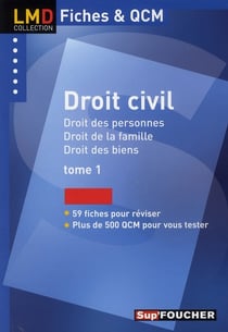 Droit civil t.1 - fiches et QCM