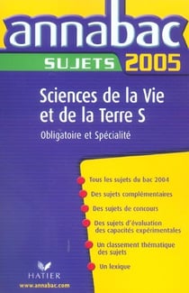 Sciences de la vie et de la terre terminale s (edition 2005)