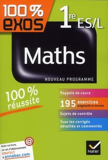 100% exos - mathématiques - 1ère es
