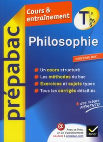 Prépabac cours & entraînement - philosophie - terminale l, es, s
