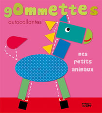 Gommettes - mes petits animaux - cheval