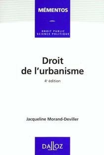 Droit de l'urbanisme - 4e edition