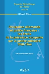 Occupation allemande et justice française