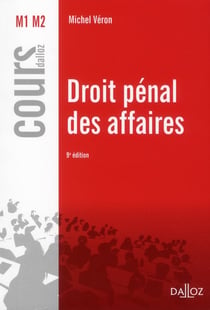 Droit pénal des affaires (9e édition)
