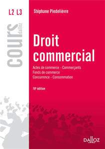 Droit commercial (10e édition)