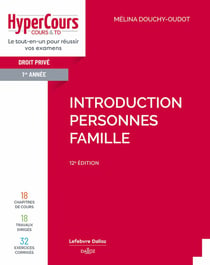 Introduction personnes famille (12e édition)