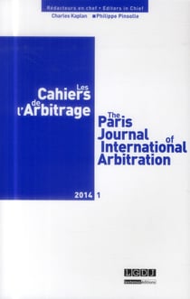 Les cahiers de l'arbitrage n.1 : 2014