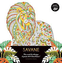 Happy coloriage - savane