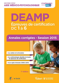 Deamp - annales corrigées - session 2015