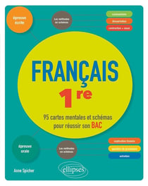 Français - première - 95 cartes mentales et schémas pour réussir son bac