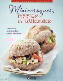 Mini croques, pizzas et burgers