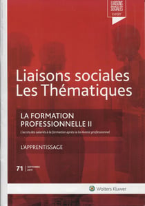 Liaisons sociales - Les thématiques : la formation professionnelle II (2e édition)