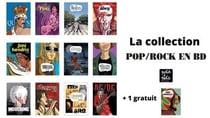 La collection pop/rock en BD : 12 titres