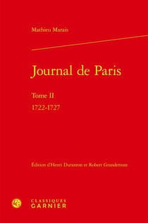 Journal de Paris t.2 : 1722-1727