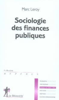 Sociologie des finances publiques