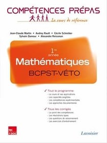 Competences prepas - maths - bcpst-véto 1re année