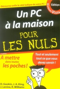 Pc a la maison ed. windows vista poche pour les nuls
