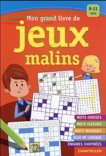 Mon Grand Livre De Jeux Malins (9-11 Ans)