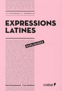 Expressions latines expliquées